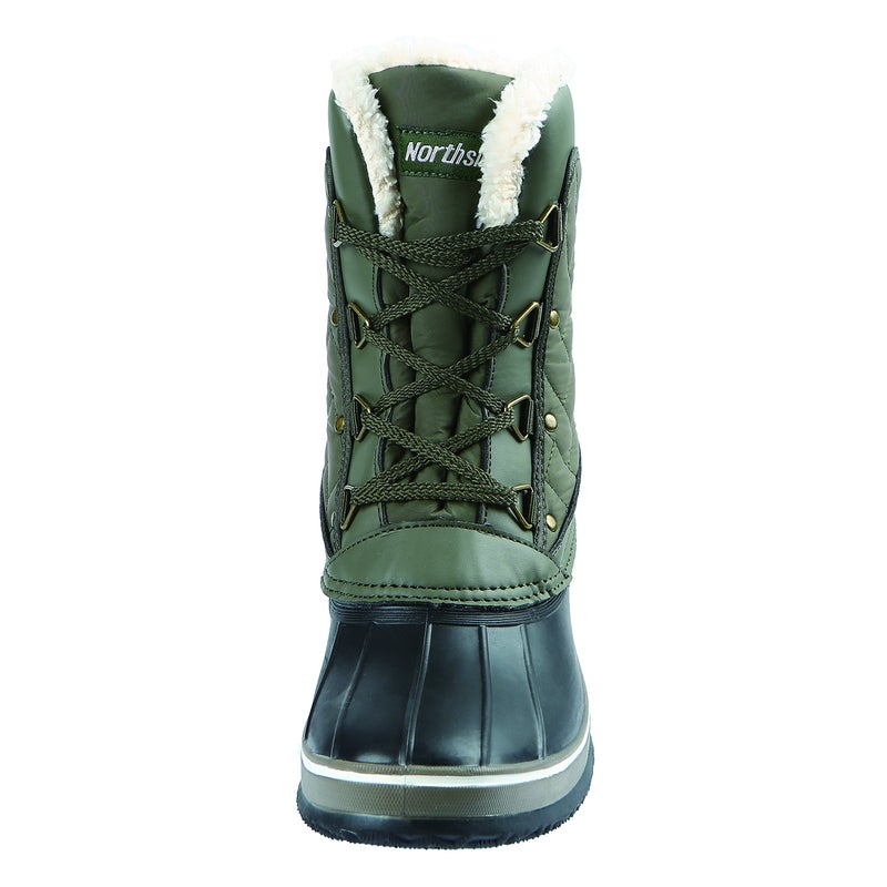 Northside Women's Modesto Snow Boot, Olive, 6 - Image 3