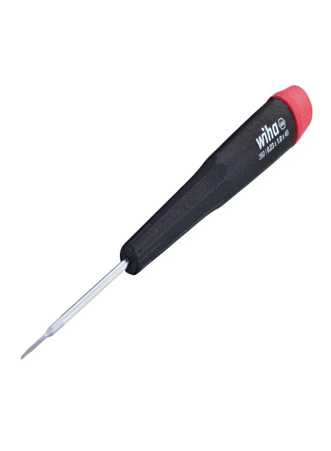 ويها مفك براغي مشقوق Wiha 96010 بمقبض دقيق، 1.0 × 40 مم - Image 2