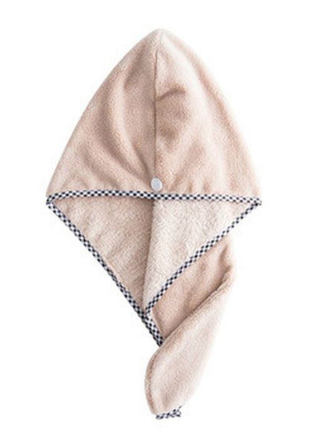 نيبمينينت قبعة استحمام مضادة للصابون والماء بيج 59 x 40سنتيمتر