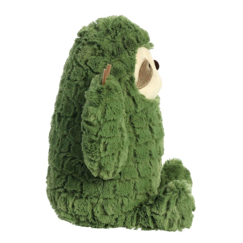 Aurora Whimsical Cactus Kingdom Cactus Sloth Stuffed Animal - Aesthetic Appeal - Comforting Cuddles - Green 10 Inches - Image 3