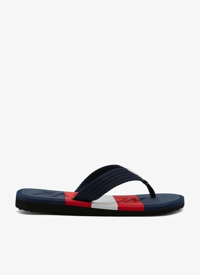 Seventy Five Color Block Flip Flops