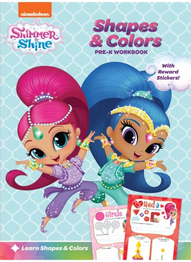 nickelodeon Shapes and Colors Paperback 