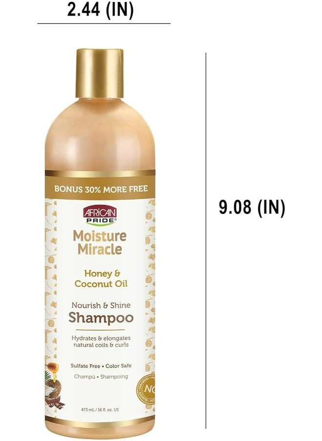 African Pride Moisture Miracle Honey & Coconut Oil Shampoo 473 ML - pzsku/Z89B7684362A3110FC462Z/45/_/1697786674/1ce1ec2c-158b-4b17-8b8f-33ffe7cfaeb7