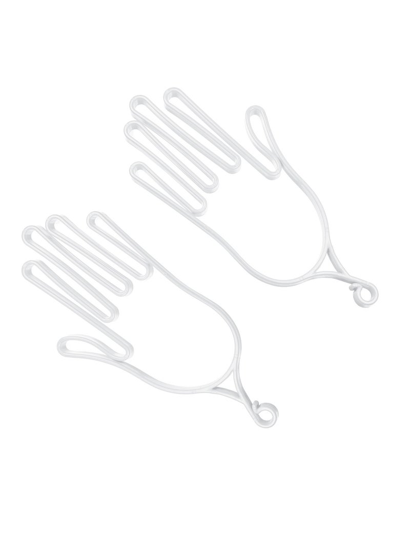 Beauenty 1 Pair Golf Gloves Holder Plastic Golf Gloves Stretcher Gloves Hanger Dryer