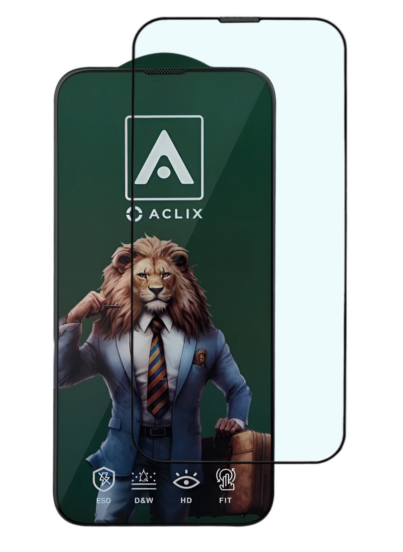 ACLIX Antistatic ESD Dustproof Premium Quality High Definition Tempered Glass Screen Protector Designed For  iPhone 11 Pro Max - Image 1