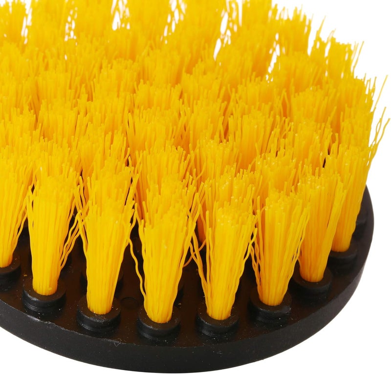 CarCarez All Purpose Drill Brush Attachment Set of 3 - Power Scrubbing Drill Attachment - Image 3