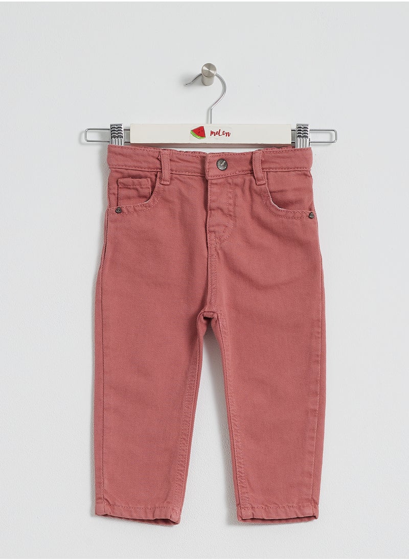 melon - Baby Girls  Jeans Pants - Image 1