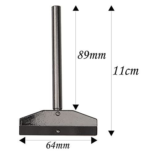 Yootones 1Set Yootones Alloy Fingerboard Fret Press Caul & 12/7.25/9.5 Radian Fret Inserts Compatible with Electric Guitar Repair Tool - Image 4