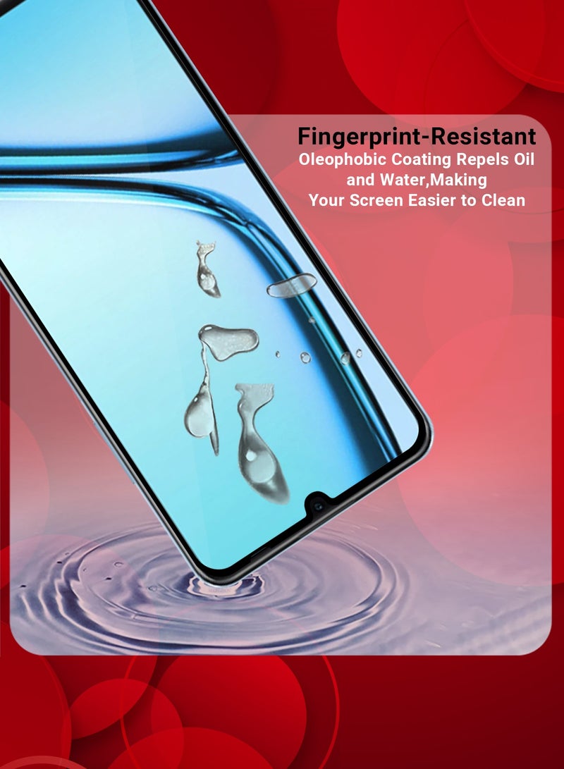 CATANES ( for Realme Note 50 ) Tempered Glass Screen Protector Anti-Scratch Case Friendly HD Clear Protective Film - Image 3