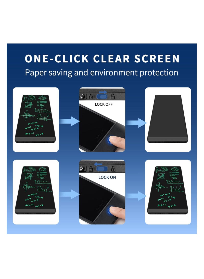 Captaintech SYOSI, LCD Writing Tablet, Electronic Black Handwriting Board, Full Screen Erasable Graphics Tablet for Kids Drafting, Taking Notes and Leaving Message, 6.5 Inches Screen - Image 5