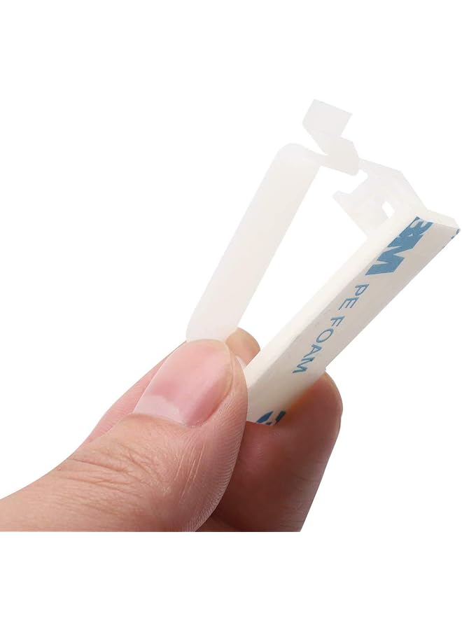 إيروريكس مجموعة من 50 منظم كابلات الشاحن للجدران ومشابك الأسلاك وحاملات الكابلات للأجهزة - Image 4