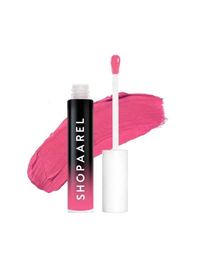 شوبارل ملمع الشفاه السائل "Gloss Love Matte Edition" من Shopaarel – لشفاه ناعمة ومتألقة بمظهر حيوي ومشرق. لون غني بتركيبة خفيفة الوزن وغير لزجة، تمنح الشفاه لمعاناً وترطيباً فائقاً (جديد) (درجة 04). - Image 1