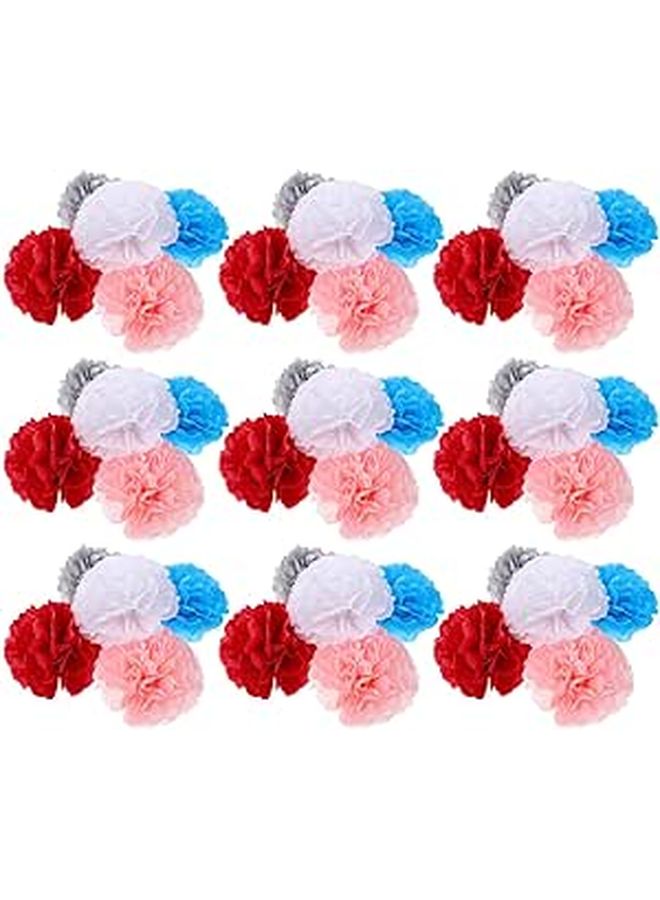50 Pcs Tissue Paper Pom Poms For Wedding Party Ceiling Wall Table Decorations - Image 1