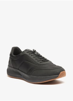 Lee Cooper حذاء رياضي رجالي مقسم إلى أجزاء مع رباط للإغلاق  - Image 1