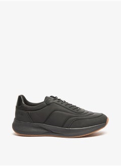 Lee Cooper حذاء رياضي رجالي مقسم إلى أجزاء مع رباط للإغلاق  - Image 3