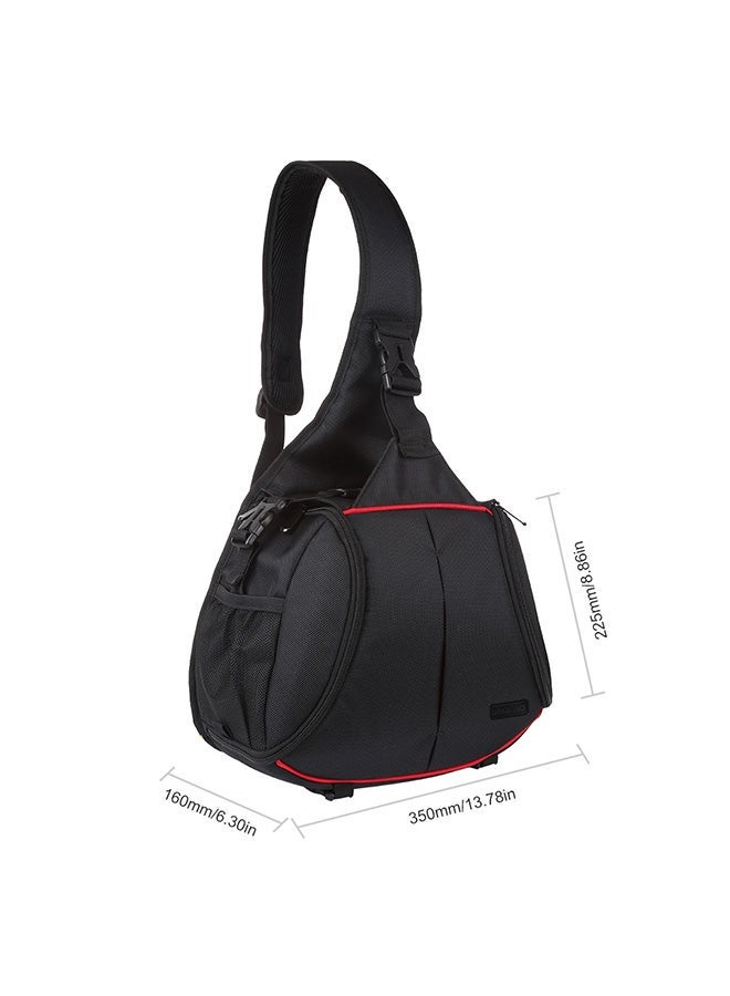 NIBEMINENT Digital SLR Camera Bag Black  - Image 2