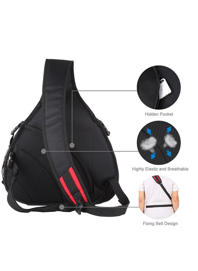 NIBEMINENT Digital SLR Camera Bag Black  - Image 3