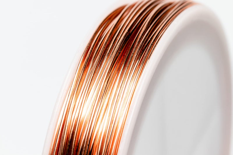 Craft Wire 20 Gauge, 99.9% Pure Copper Wire (Half Round) Dead Soft CDA #110 Made in USA - 25FT by CRAFT WIRE - Image 4