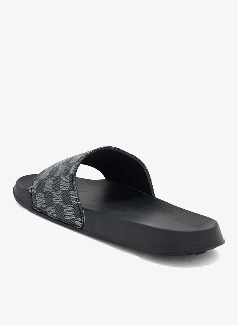 Seventy Five Prints Check Print Casual Sandals for Men | Best Price UAE