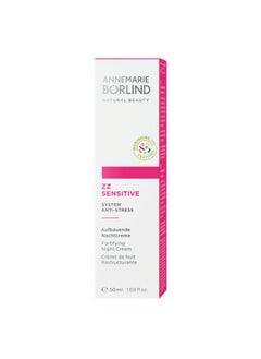 Annemarie Borlind Zz Sensitive Protective Night Cream Natural Facial Moisturizer With Vitamin C + E And Golden Orchid Extract For Sensitive And Damaged Skin Step 4 Of 51.69 Oz.  - Image 2