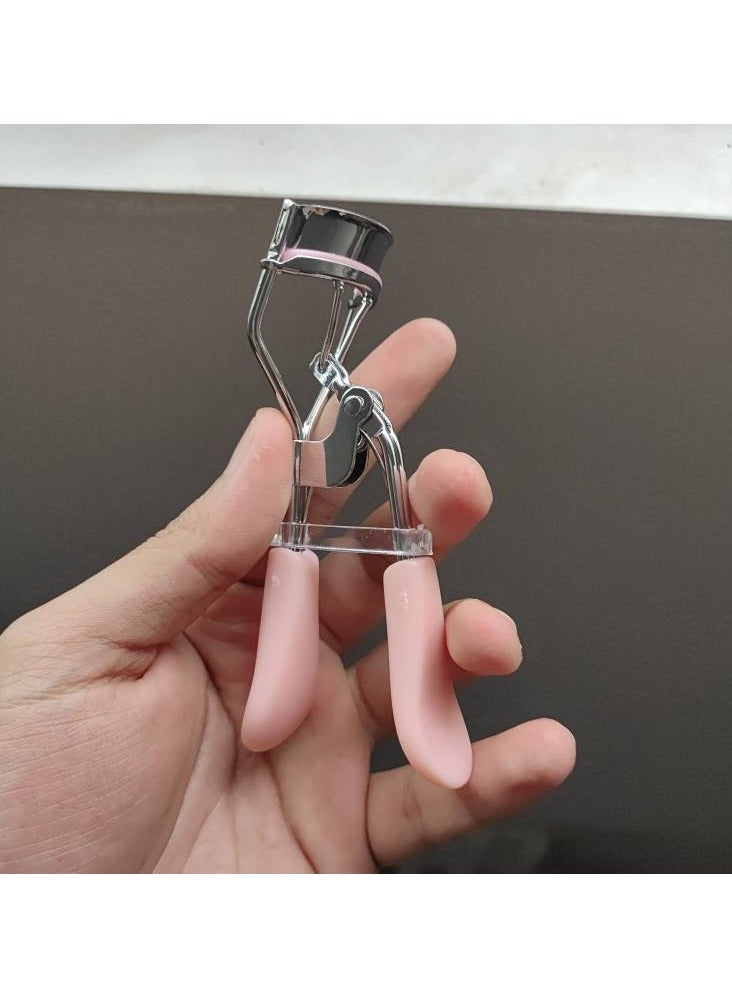 أوريتي أداة تجعيد الرموش – تصميم دقيق باللونين الوردي والفضي - Image 1