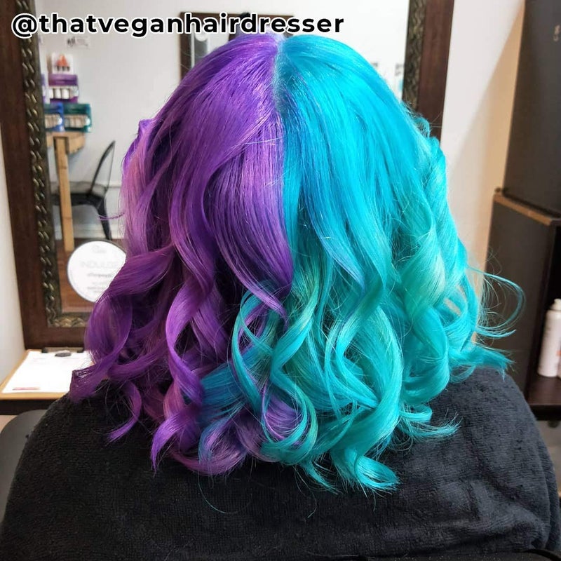 ARCTIC FOX Vegan and Cruelty-Free Semi-Permanent Hair Color Dye (4 Fl Oz, AQUAMARINE) - Image 4