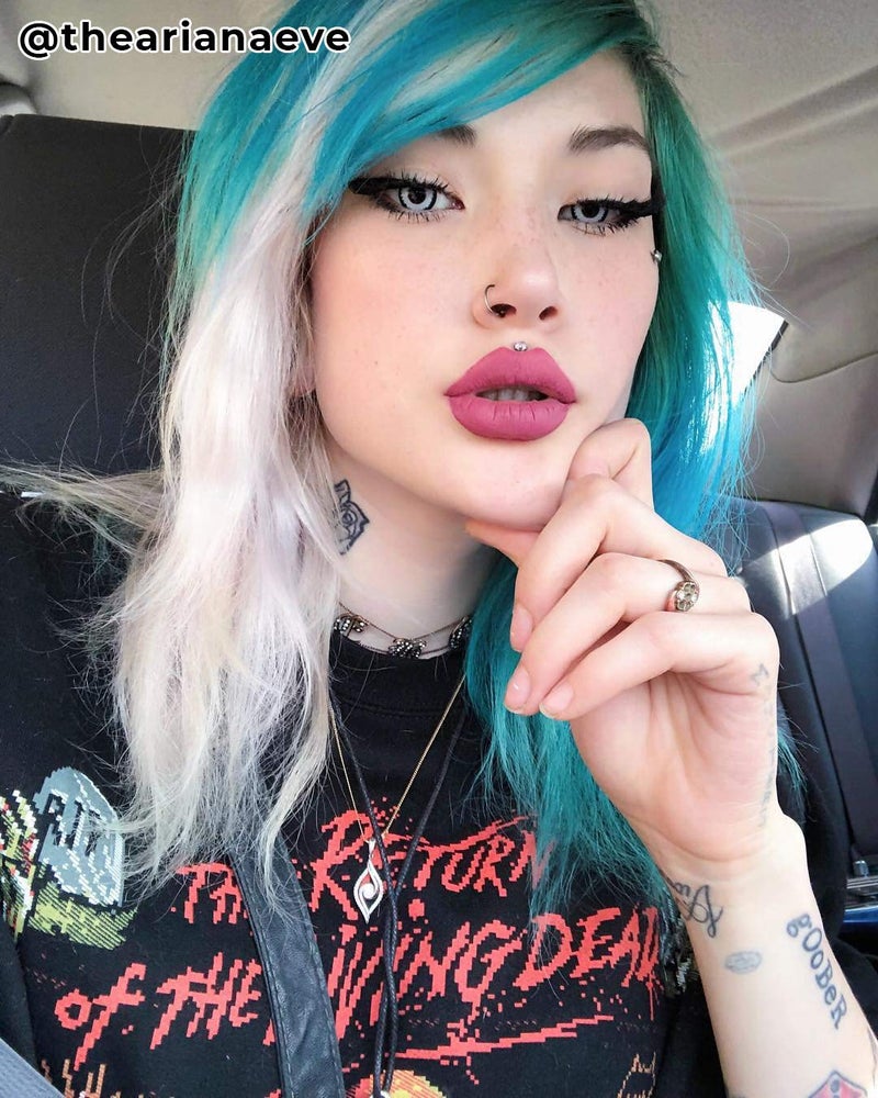 ARCTIC FOX Vegan and Cruelty-Free Semi-Permanent Hair Color Dye (4 Fl Oz, AQUAMARINE) - Image 5