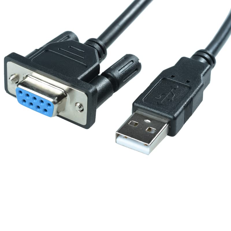 Washinglee USB Programming Cable for Allen Bradley PLC ControlLogix Series, for USB-1756-CP3 Replacement, 6 FT, Black - Image 5