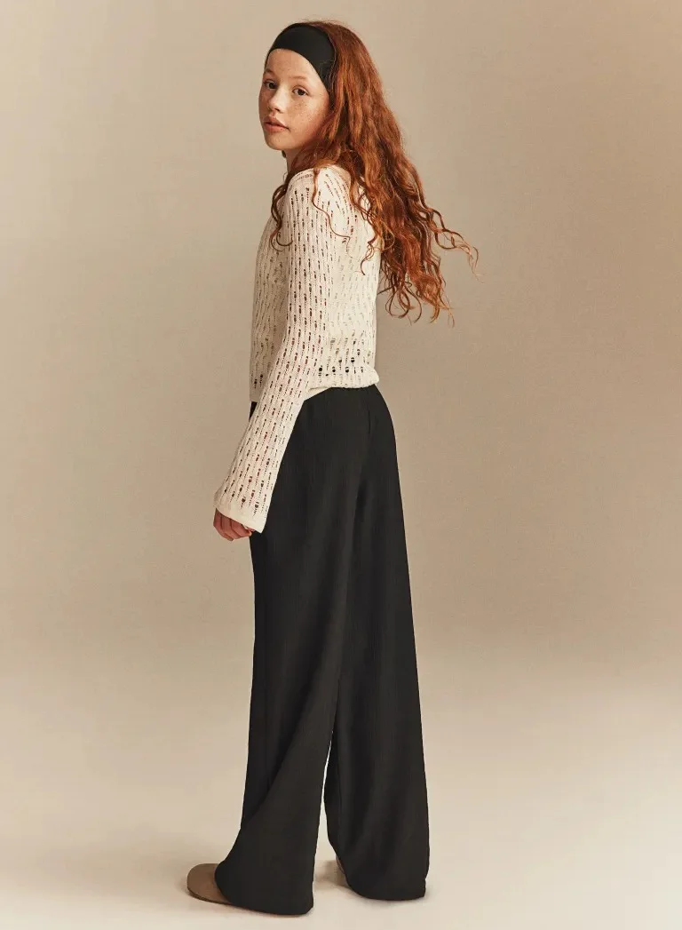 اتش اند ام Kids High Waist Pants