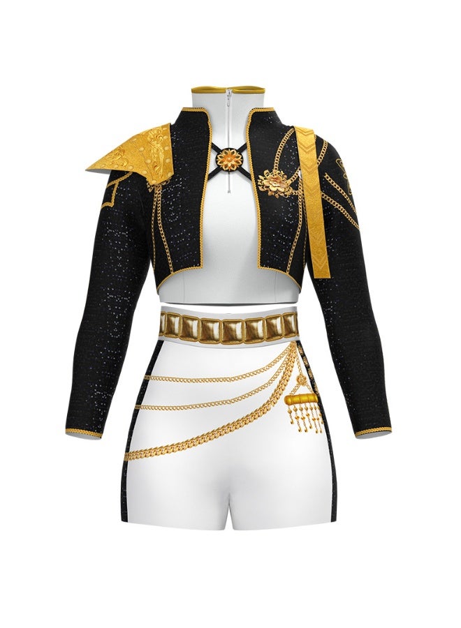 general KPop Demon Hunters anime two-dimensional stage performance costume cosplay costume gift for family and Friends - Image 1