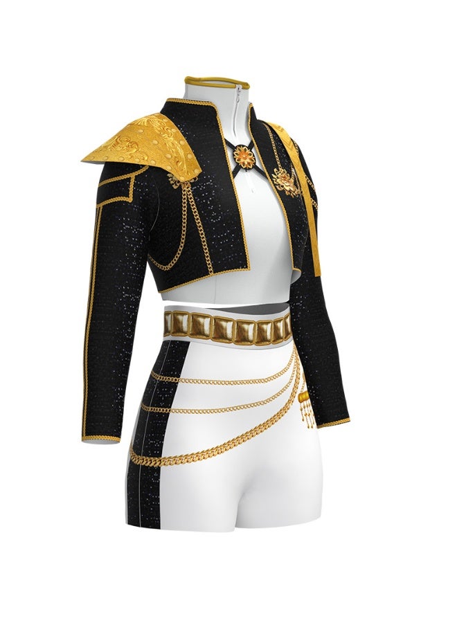 general KPop Demon Hunters anime two-dimensional stage performance costume cosplay costume gift for family and Friends - Image 3