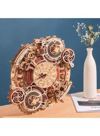 3D Wooden Puzzles For Adults Models For Adults To Build Wooden Steampunk Clock Kit Diy Mechanical Wall Quartz Aesthetic Room Decor Unique Gift - pzsku/Z89B8E41202A807881280Z/45/_/1719997878/b5759fd7-b73b-4355-a6d3-457ea10f608e