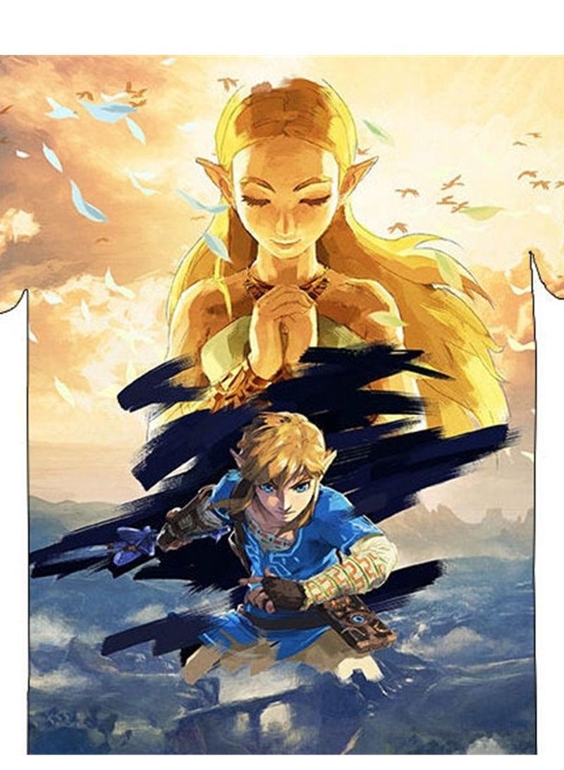 Game Zelda Breath of the Wild 3D digital printing personalized breathable children's T-shirt  - Image 2