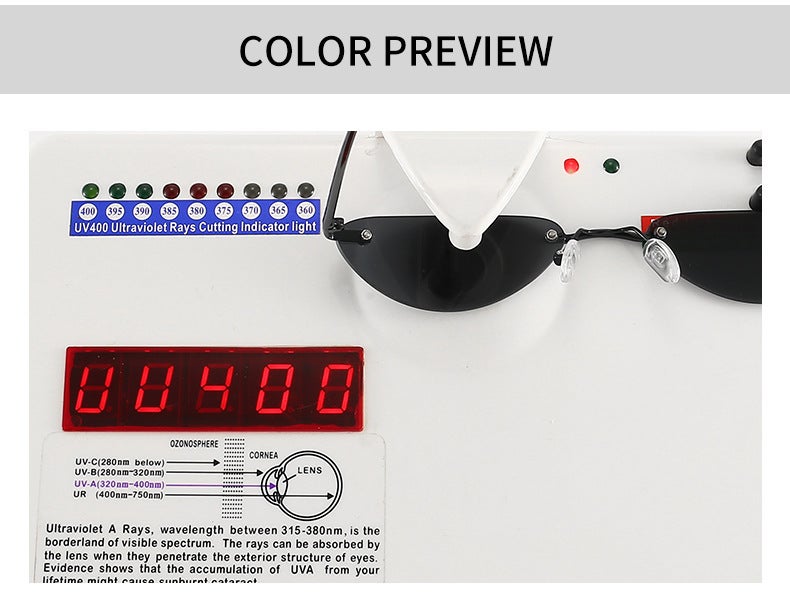 Sunglasses UV Protection Fashion 2419 - Image 3