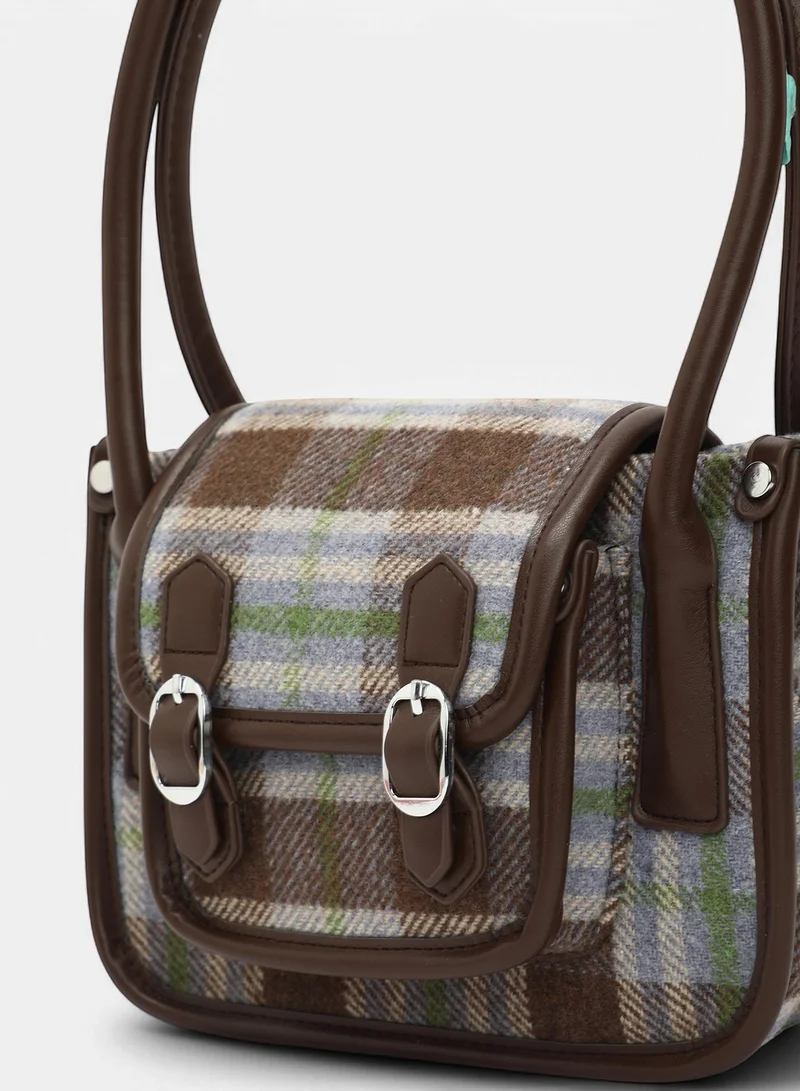 Haute Sauce The Tartan Shoulder Bag