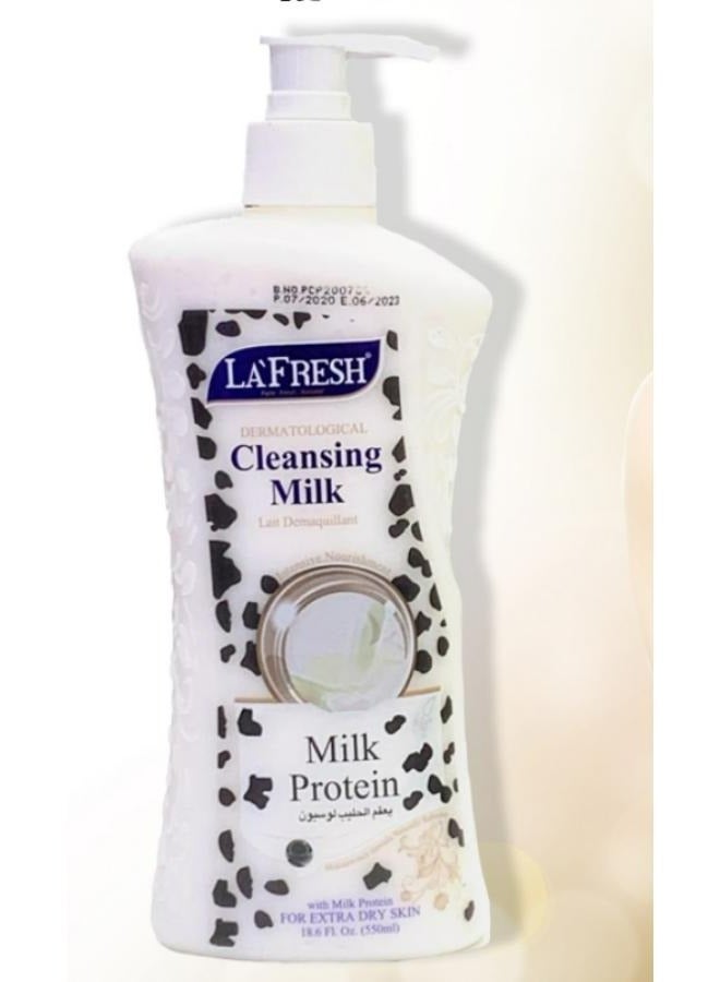 LA FRESH Cleansing Milk Protein with Extra Moisture 550 ML