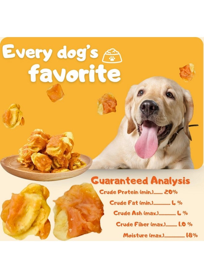 Chicken Wrapped Banana Jerky Dog Treats, Gluten and Grain Free Chicken Banana Chips, Healthy Chewy Bites for Small Medium Dogs 10.6oz - Image 5