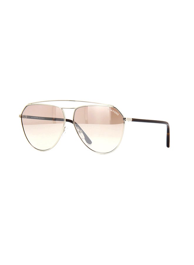 Women UV-Protection Aviator Sunglasses - Lens Size: 63 mm
