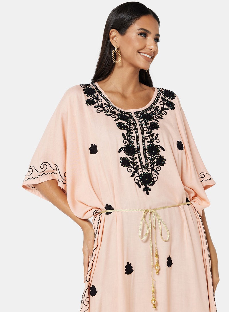 ARABIAN CLOSET EMBROIDERED KAFTAN  - Image 4