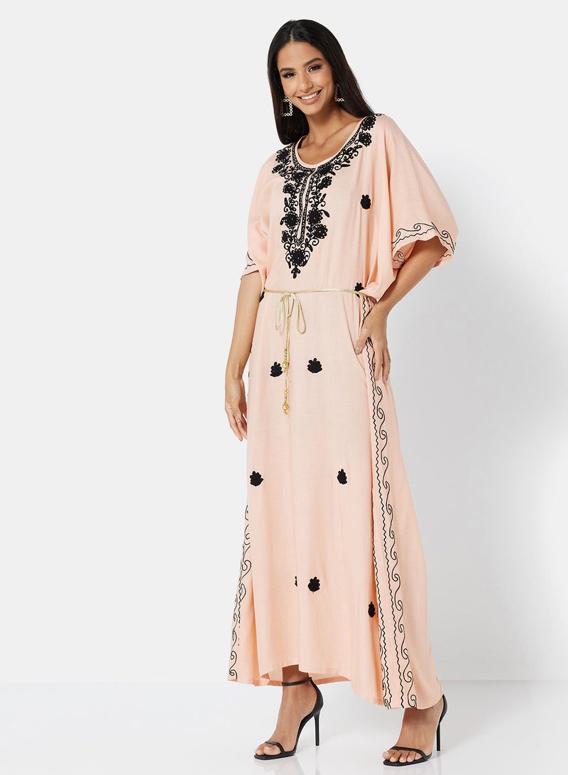ARABIAN CLOSET EMBROIDERED KAFTAN  - Image 1