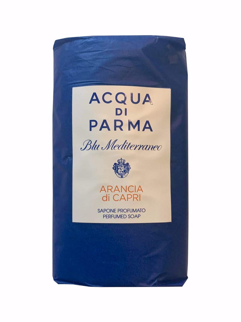 Acqua Di Parma Arancia Di Capri Blu Mediterraneo Wrapped Soaps 100 grams - Set of 3 - Image 2