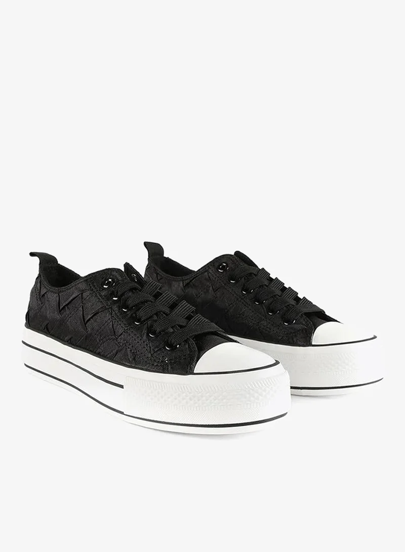 Lola Casademunt Braided fabric sneakers