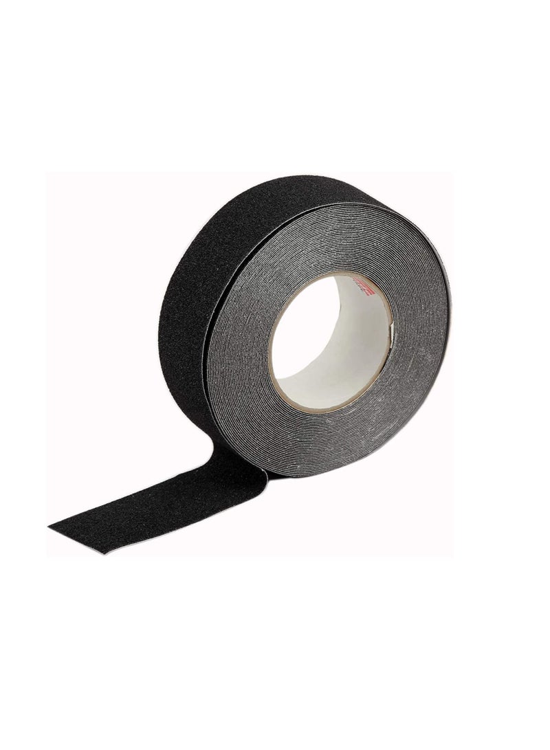 ويل ميد شرائط Wellmade المضادة للانزلاق تزيد من الجر على سطح أملس ، وتمنع الانزلاق بشكل فعال ، مصنوعة من معادن طبيعية في الداخل والخارج (1 بوصة × 60 قدم ، أسود) - Image 1