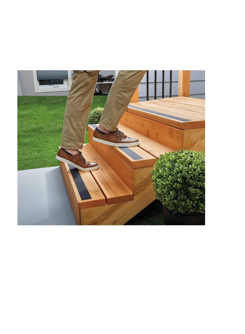 ويل ميد شرائط Wellmade المضادة للانزلاق تزيد من الجر على سطح أملس ، وتمنع الانزلاق بشكل فعال ، مصنوعة من معادن طبيعية في الداخل والخارج (1 بوصة × 60 قدم ، أسود) - Image 3