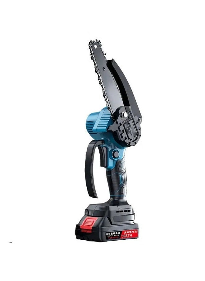 AROAQ Mini Cordless Electric Chainsaw with Rechargeable Battery Brushless Handheld Design for Outdoor Logging and Industrial Use  - Image 1