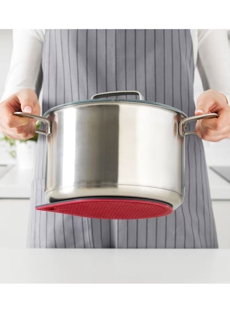GUNSTIG Pot stand, magnetic, red/dark grey  - Image 3