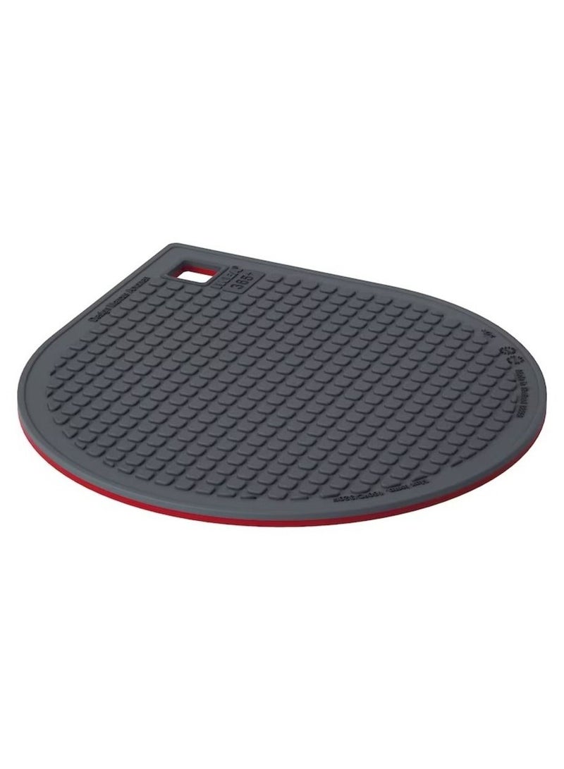 GUNSTIG Pot stand, magnetic, red/dark grey  - Image 1