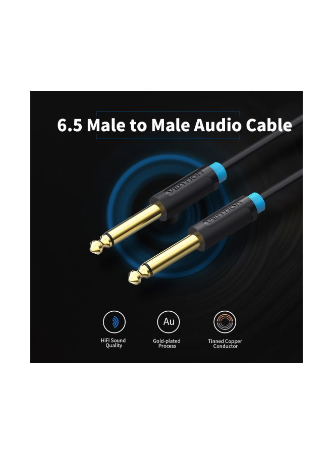 NIBEMINENT Male To Audio Cable Black/Blue/Gold - Image 4