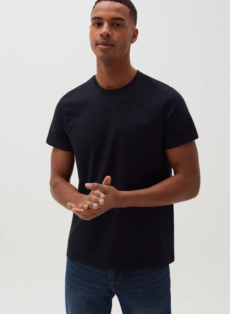 Ovs 2 Pack Essential Crew Neck T-Shirt