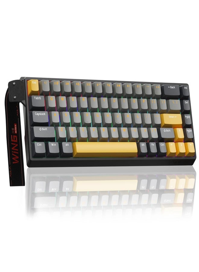 AULA WIN68 HE MAX - Hall Effect Gaming Keyboard with Magnetic Switch, Adjustable Actuation Fast Trigger Mode, 8KHz Polling Rate, RGB Backlit Wired Mechanical Gaming Keyboard 60 Percent